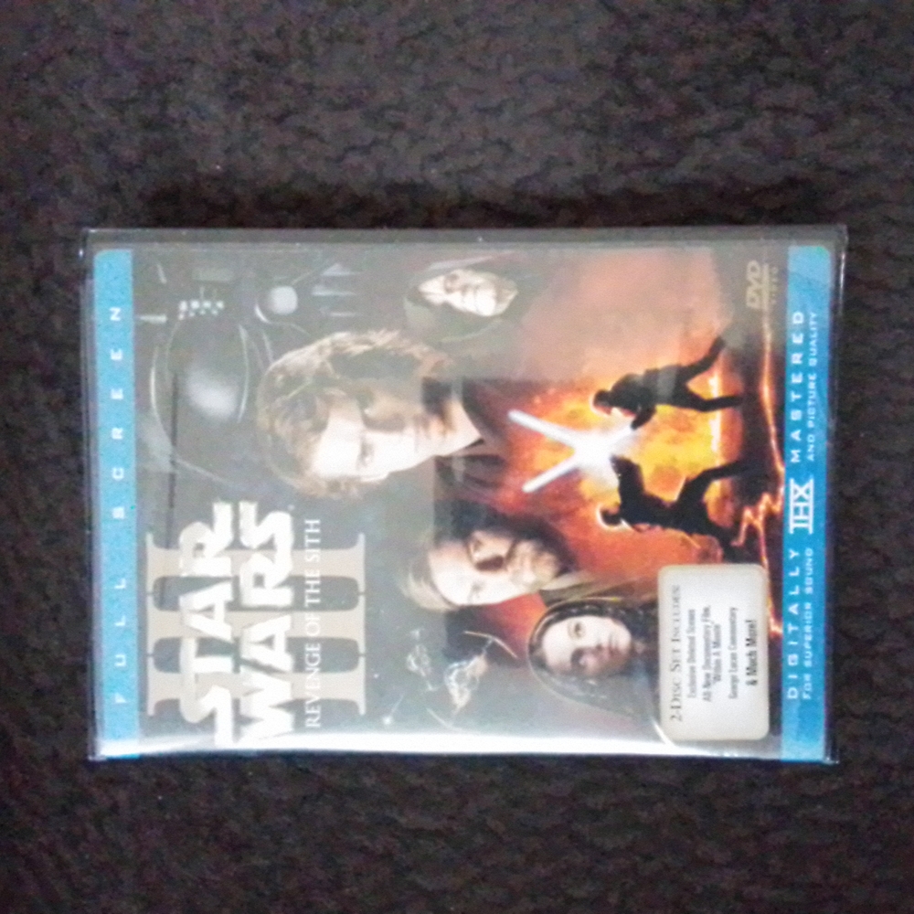 Star Wars III Revenge of the Sith DVD, sealed